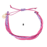 LWMMD Fashion Color Cotton Woven Bracelet Handwoven Braided Bracelet multicolored string braid Friendship Bracelet