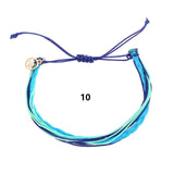 LWMMD Fashion Color Cotton Woven Bracelet Handwoven Braided Bracelet multicolored string braid Friendship Bracelet